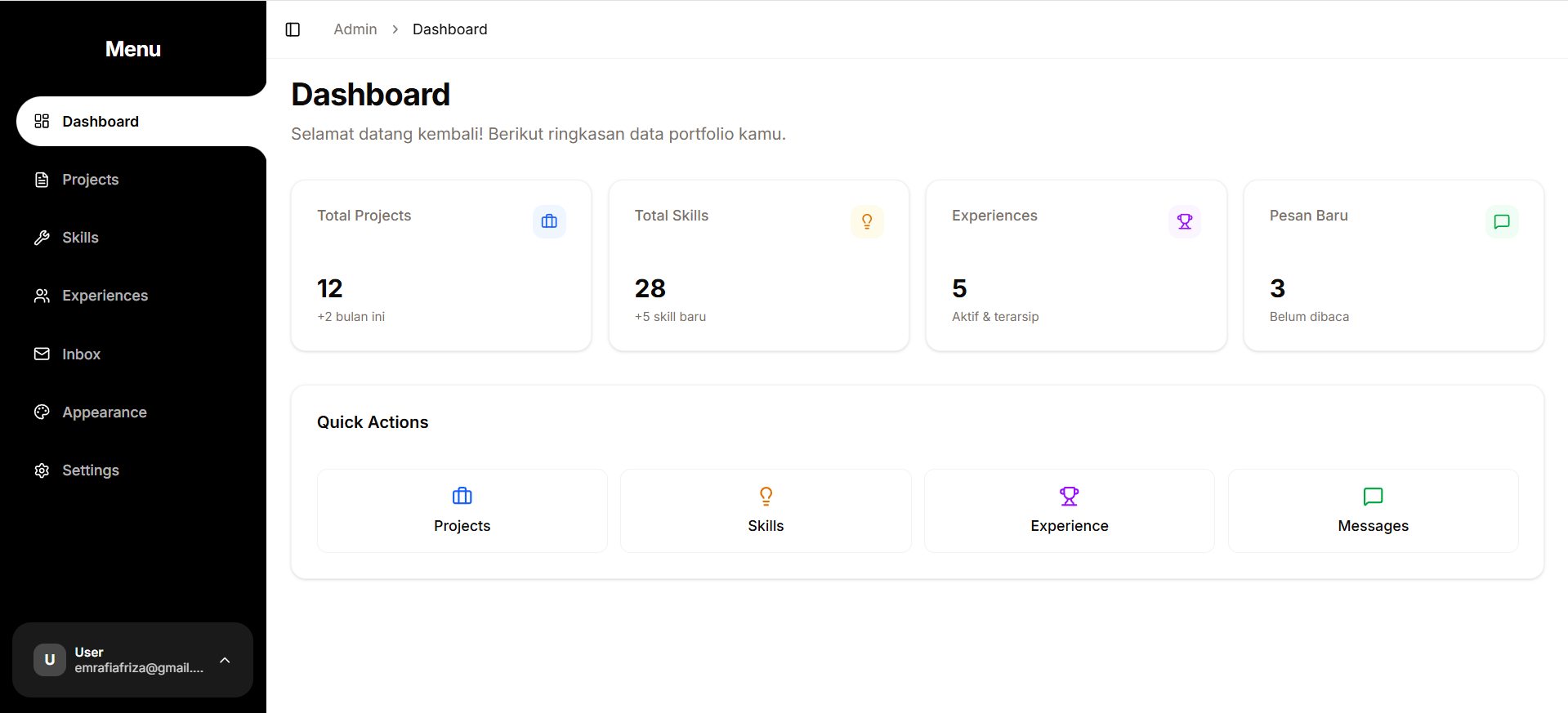 CMS Portfolio Website